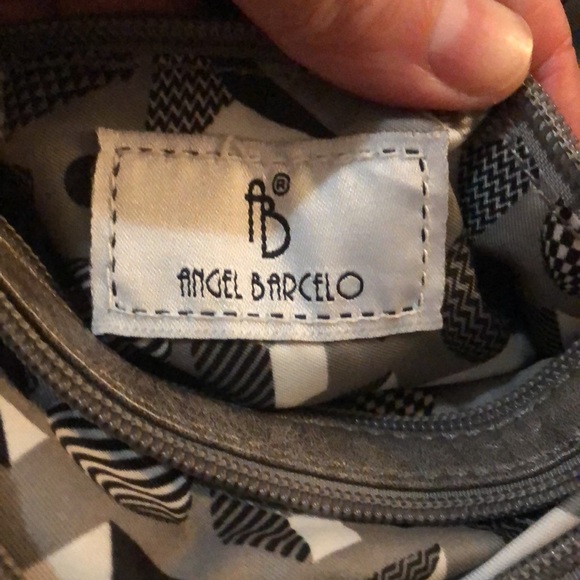 Grey Purse Crossbody with Y2K vibe Angel Barcelo - Picture 3 of 15